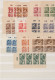 Delcampe - Saarland (1947/56): 1947/1959, Konglomerat Im Steckbuch, Auf Steckkarten, In Tüt - Used Stamps