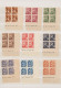 Delcampe - Saarland (1947/56): 1947/1959, Konglomerat Im Steckbuch, Auf Steckkarten, In Tüt - Used Stamps