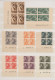 Delcampe - Saarland (1947/56): 1947/1959, Konglomerat Im Steckbuch, Auf Steckkarten, In Tüt - Used Stamps