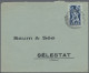 Saarland (1947/56): 1950/1958, Partie Von 38 Bedarfsbriefen Aus Firmenkorrespond - Briefe U. Dokumente