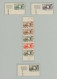 Saarland (1947/56): 1956, 15 Fr Rotes Kreuz: Kleine Sammlung Zu Den Probedrucken - Ongebruikt