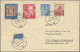 Delcampe - Bundesrepublik Deutschland: 1949/1955 (ca.), Alter Bestand Von Etwa 280 Belegen - Collezioni