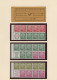 Bundesrepublik - Zusammendrucke: 1955/1956, Heuss I MH/MHB 2 Und 3: Saubere Post - Zusammendrucke