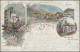 Ansichtskarten: Baden-Württemberg: 1900/1940 (ca.), (Bad) Liebenzell/Möttlingen/ - Altri & Non Classificati