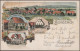 Delcampe - Ansichtskarten: 1890/1940 Ca., Ansichtskartensammlung In 3 Ordnern Mit über 700 - 500 Postcards Min.