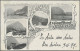 Delcampe - Ansichtskarten: Um 1900: Umfassende Sammlung überwiegend Gebrauchter SW-/Farb-, - 500 Postkaarten Min.