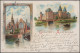 Ansichtskarten: 1900/1970 (ca.), Mehrere Hundert Gebrauchte/ungebrauchte Postkar - 500 Postcards Min.