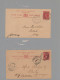 Bahamas - Postal Stationery: 1893/1925, Assortment Of Nine Used Stationeries (si - Autres & Non Classés