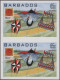 Delcampe - Barbados: 1994/2007 Collection Containing 1502 IMPERFORATE Stamps (inclusive Som - Barbades (1966-...)