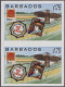 Delcampe - Barbados: 1994/2007 Collection Containing 1502 IMPERFORATE Stamps (inclusive Som - Barbades (1966-...)