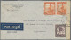 Belgian-Congo: 1940/1990 (approx.), Collection Of Covers In Box, Mostly Internat - Sammlungen