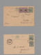 Bermuda - Postal Stationery: 1893/1911, Assortment Of Six Used Stationeries: Fiv - Bermuda