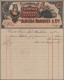 Delcampe - Brazil: 1890/1900 (ca.), Invoices/Documents, Assortment Of Apprx. 100 Pieces Inc - Briefe U. Dokumente