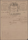 Delcampe - Brazil: 1890/1900 (ca.), Invoices/Documents, Assortment Of Apprx. 100 Pieces Inc - Brieven En Documenten