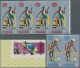 Burundi: 1964/1965, Lot Of 5376 IMPERFORATE Stamps MNH, Showing Various Topics L - Verzamelingen