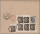 Delcampe - Russia: 1922/1924, INFLATION/TRANSITION PERIOD, Extraordinary Collection Of Appr - Storia Postale