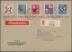 Delcampe - Schweiz: 1887/1975, Vielseitige Partie Von Ca. 110 Briefen Und Karten Mit Etlich - Verzamelingen