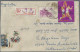 China: 1932/1980 (approx.), Collection Of 90 Covers And Postcards, Mostly Of The - Brieven En Documenten