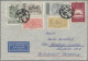 Delcampe - China: 1932/1980 (approx.), Collection Of 90 Covers And Postcards, Mostly Of The - Briefe U. Dokumente