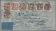 China: 1945/1948, Covers (50 + 3 On Piece), All Used Foreign And Mostly Airmails - Cartas & Documentos