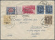 China: 1947/1948, Covers (11+ One Front) With Commemoratives Used Foreign Inc. R - Lettres & Documents