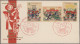 Delcampe - China (PRC): 1957/1961, Unaddressed Cacheted Official FDC (12) Of Issues C44, C4 - Other & Unclassified