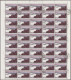 China (PRC): 1963, Mount Hwangshan (S57), Two Complete Sheets Of 50, 10f (16-12) - Altri & Non Classificati