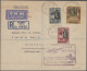 The Gambia: 1934/1936, Assortment Of 18 Flight Covers With Related Flight Cachet - Gambie (1965-...)