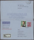 Delcampe - Hong Kong - Postal Stationery: 1950/2000, Collection Of Apprx. 75 Air Letter She - Interi Postali