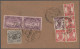 Delcampe - India: 1860/1960 (ca.), Balance Of Apprx. 360 Covers/cards/stationeries, Varied - 1882-1901 Imperium