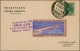 India - Rocket Mail: 1934/1937: Four Rocket Mail Covers And 34 Vignettes, With 1 - Autres & Non Classés