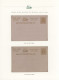 Indore: 1894/1930 (ca.), Collection Of 31 Entires, Arranged On Written Up Album - Otros & Sin Clasificación