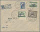 Delcampe - Israel: 1948, Assortment Incl. Seven Covers And Some Loose Stamps, E.g. Tête-bêc - Briefe U. Dokumente