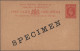 Delcampe - Jamaica: 1877/1900's: Group Of 37 Postal Stationery Cards Plus One Wrapper, 11 O - Jamaïque (...-1961)