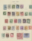 Japan: 1872/1934, Collection Of Mostly Used On Old Pages, With Solid Cherry Blos - Autres & Non Classés