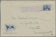 Japan: 1926/1990 (ca.), Two Covers And A Ppc With Yokohama Foreign Mail Rollers, - Andere & Zonder Classificatie