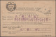 Japan: 1947/1956, Japanese POW In USSR (Russia), Preprinted POW Cards (5, Inc. O - Other & Unclassified