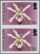 Cayman Islands: 2000/2013. Collection Containing 1362 IMPERFORATE Stamps (inclus - Caimán (Islas)