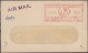 Aden: 1951/1966, METER MARKS, Lot Of Seven Commercial Covers Mainly To Germany S - Jemen