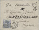 Australian States: 1887/1910, Victoria+South Australia, Lot Of Six Entires: Vict - Sammlungen