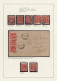 Australia: 1914/1915, 1d Red KGV (ACSC 70): Collection With More Than 40 Used St - Collections