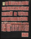 Delcampe - Australia: 1914/1919, 1d Red KGV (ACSC 70, 71 & 72): SPECIALITIES - Collection A - Sammlungen