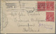 Australia: 1917/1918, 1d Red KGV (ACSC 71 & 72): POW MAIL, Very Interesting Sele - Collections