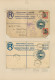 South Africa: 1900/1950 (ca.), Collection Of Apprx. 150 Entires In Two Volumes O - Storia Postale