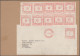 South Africa: 1932/1981, METER MARKS, Assortment Of Apprx. 100 Commercial Covers - Cartas & Documentos