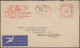 Delcampe - South Africa: 1932/1981, METER MARKS, Assortment Of Apprx. 100 Commercial Covers - Covers & Documents