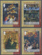 Turks & Caicos: 1995/2008. Collection Containing 322 IMPERFORATE Stamps And 2 IM - Turks E Caicos