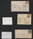 Delcampe - United States: 1851/1920's: Collection Of More Than 500 Used Stamps And 14 Cover - Brieven En Documenten