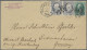 United States: 1864/1883, Group Of Six Covers, E.g. Blue Rimless "BALTIMORE", Bl - Cartas & Documentos