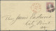 Delcampe - United States: 1864/1883, Group Of Six Covers, E.g. Blue Rimless "BALTIMORE", Bl - Brieven En Documenten